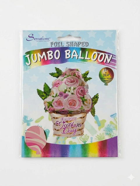 LOWER POT HAPPY MOTHER'S DAY FOIL BALLOON