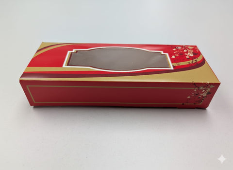 7x5x2" Sweet Box, Pack of 5 - Red/Yellow