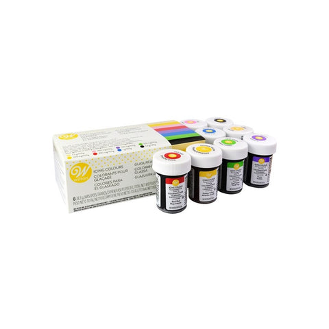 Wilton 8 Colour Icing Set