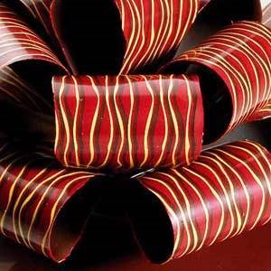 Chocolate Transfer Sheet - Tiger Stripes