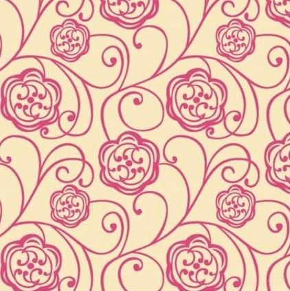 Chocolate Transfer Sheet - Floral Swirl