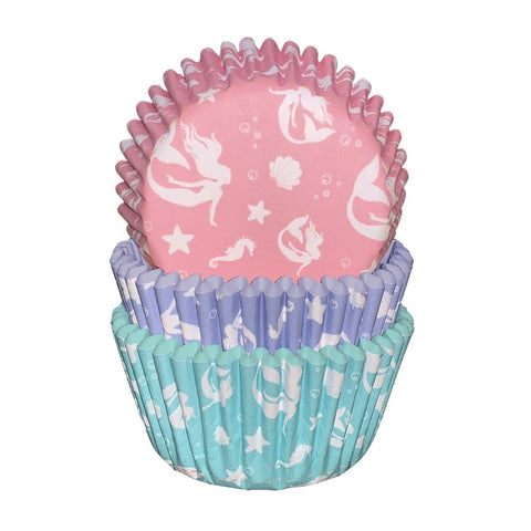 PME Mermaid Cupcake Cases - Set of 3 - Pack of 60