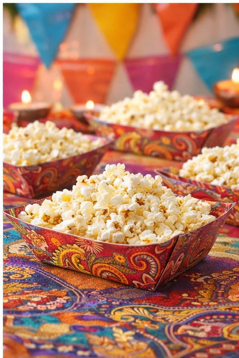 Small Bollywood Food Tray - 171x100x38mm, 25 Pack