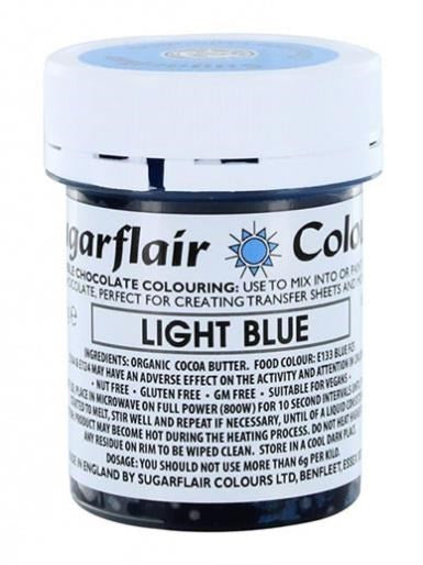 Sugarflair Chocolate Colour 35g - LIGHT BLUE