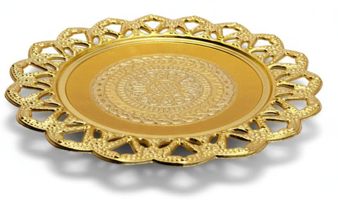 Gold Metal Tealight Holder