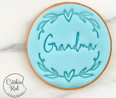 Grandma - Mother's Day Fondant Stamp