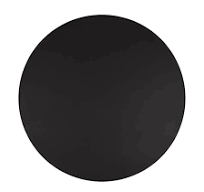Matt Black 5mm MDF Cake Board - 8"