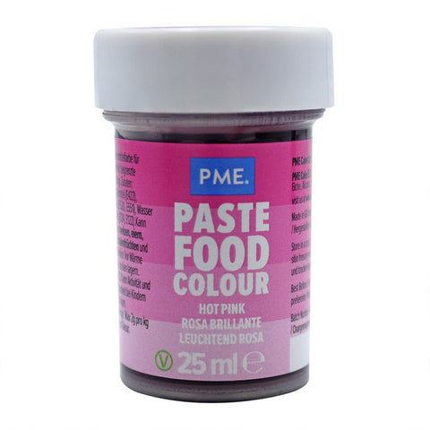 PME Paste Colour - Hot Pink  (25g / 0.88oz)