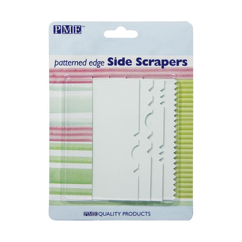 Pattern Edge Side Scraper Set4 Plastic