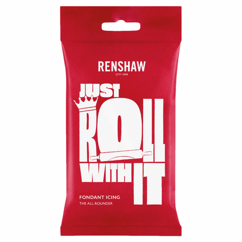 Renshaw White Ready to Roll Fondant Icing Sugarpaste 500g