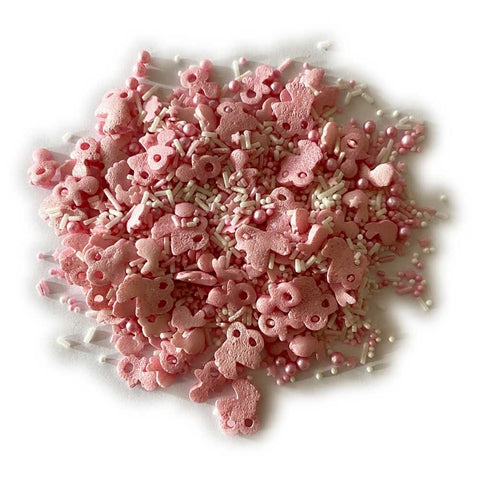 SPRINKLETTI Pink Peek-A-Boo Sprinkles 100g