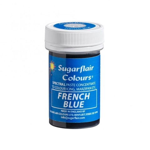 Sugarflair Spectral Paste Colour - French Blue 25g