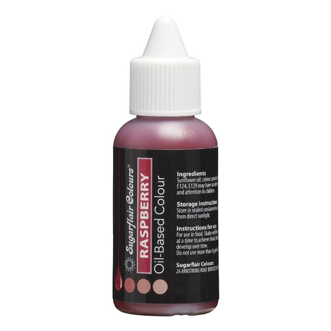 Sugarflair Oil Based Food Colour 30ml Raspberry