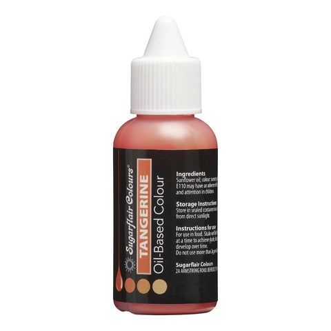 Sugarflair Oil Based Food Colour 30ml Tangerine