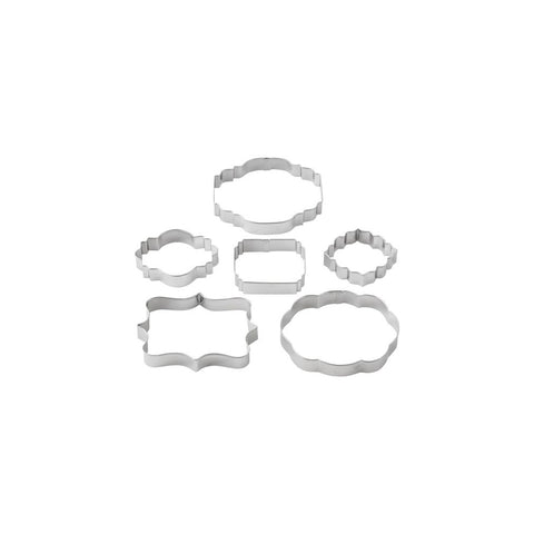 Wilton Fondant Plaque Cutter Set Of 6