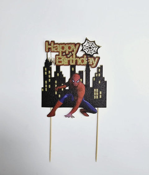 Superhero Birthday Cake Topper